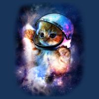 Astronaut Cat In Space Infant Baby Jersey Bodysuit
