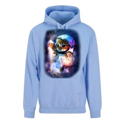 Astronaut Cat In Space Unisex Surf Hoodie