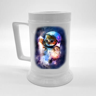 Astronaut Cat In Space Beer Stein