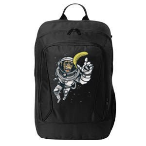 Astronaut Chimp Banana City Backpack