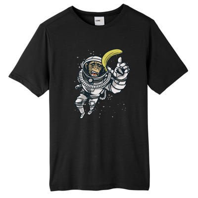 Astronaut Chimp Banana Tall Fusion ChromaSoft Performance T-Shirt