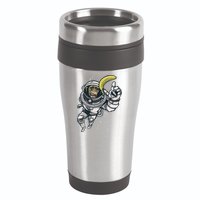 Astronaut Chimp Banana 16oz Travel Tumbler