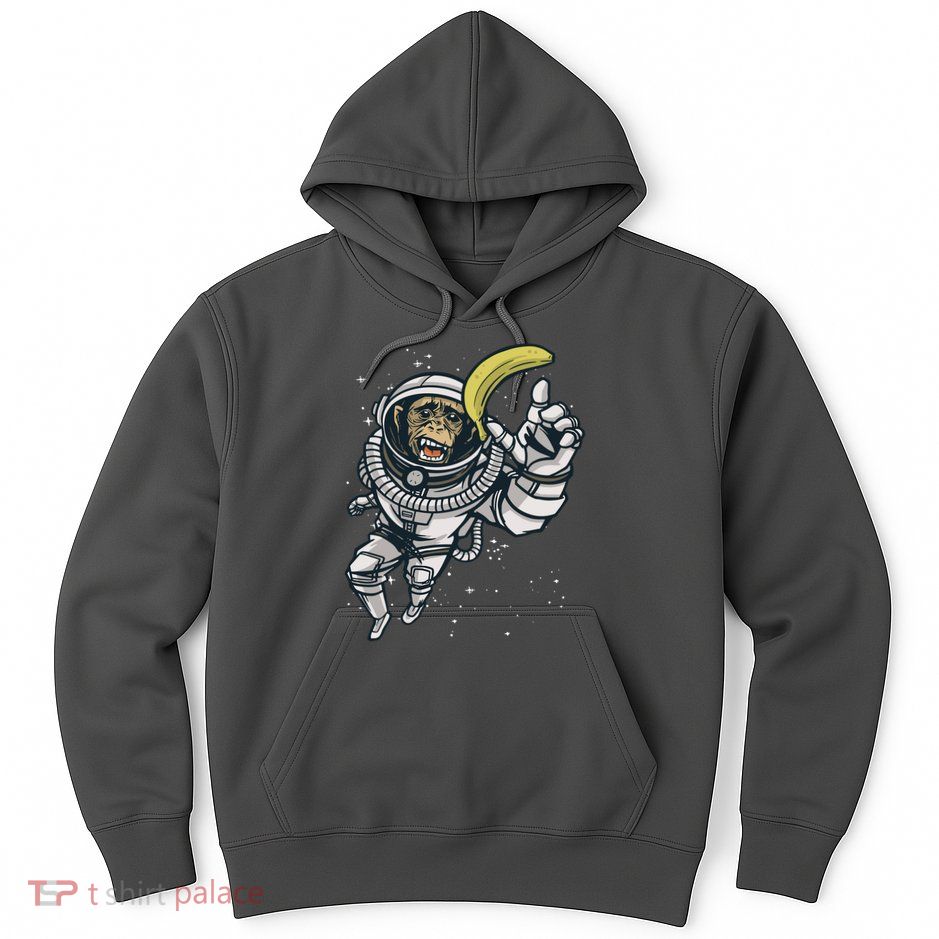 Astronaut Chimp Banana Hoodie