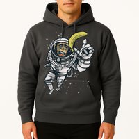 Astronaut Chimp Banana Hoodie