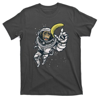 Astronaut Chimp Banana T-Shirt