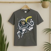 Astronaut Chimp Banana T-Shirt