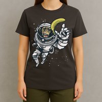 Astronaut Chimp Banana T-Shirt