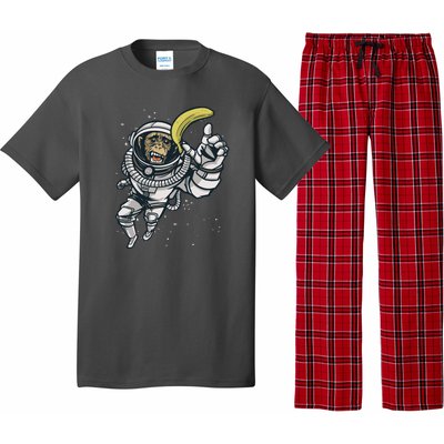 Astronaut Chimp Banana Pajama Set