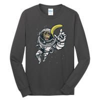 Astronaut Chimp Banana Tall Long Sleeve T-Shirt