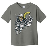 Astronaut Chimp Banana Toddler T-Shirt