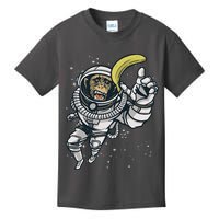 Astronaut Chimp Banana Kids T-Shirt