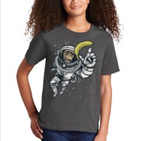 Astronaut Chimp Banana Kids T-Shirt