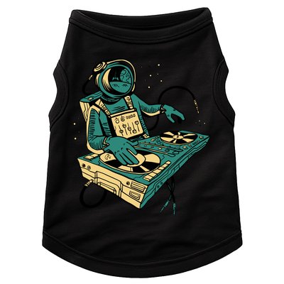 Astronaut Djing Space Doggie Tank