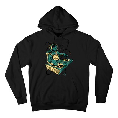 Astronaut Djing Space Hoodie