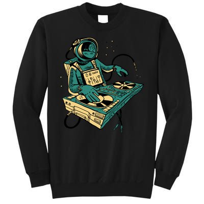 Astronaut Djing Space Sweatshirt