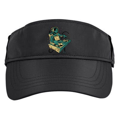 Astronaut Djing Space Adult Drive Performance Visor