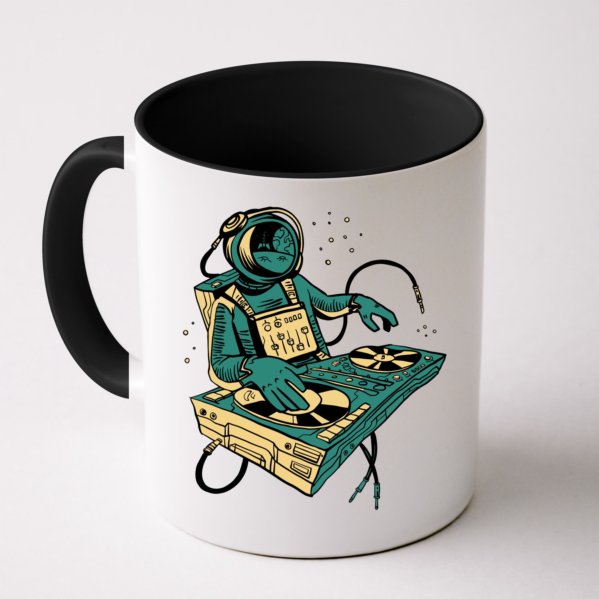 Astronaut Djing Space Mug