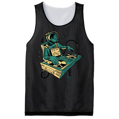 Astronaut Djing Space Mesh Reversible Basketball Jersey Tank