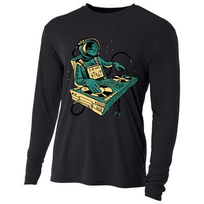 Astronaut Djing Space Cooling Performance Long Sleeve Crew