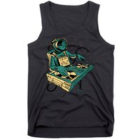 Astronaut Djing Space Tank Top