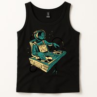 Astronaut Djing Space Tank Top