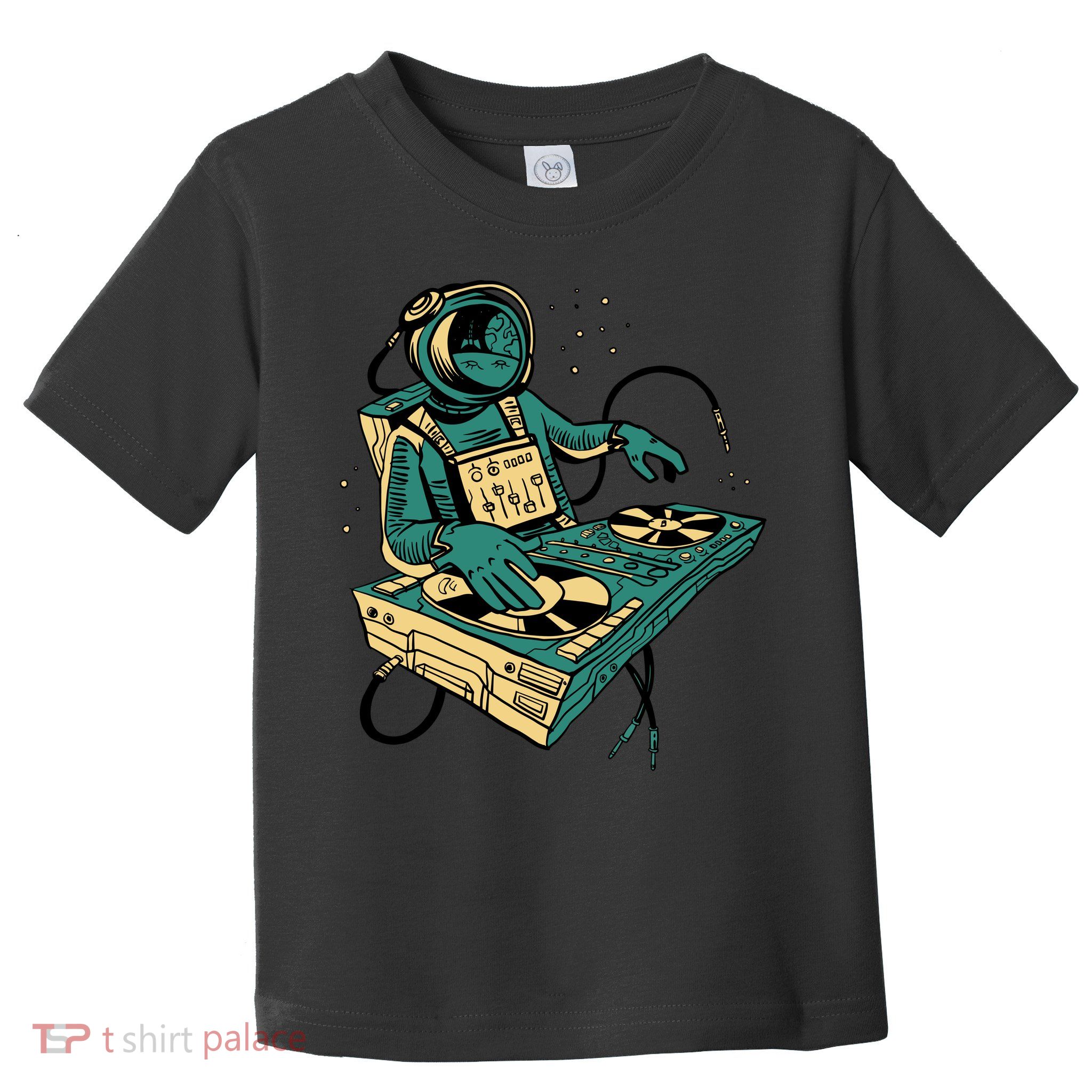 Astronaut Djing Space Toddler T-Shirt