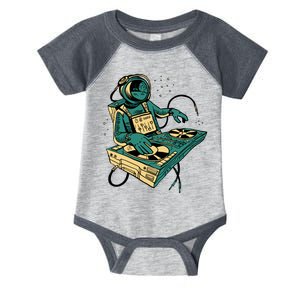 Astronaut Djing Space Infant Baby Jersey Bodysuit