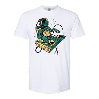 Astronaut Djing Space Softstyle® CVC T-Shirt