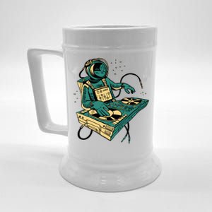 Astronaut Djing Space Beer Stein