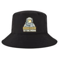 Astronaut Dogecoin To The Moon Crypto Cool Comfort Performance Bucket Hat