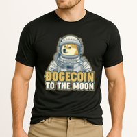 Astronaut Dogecoin To The Moon Crypto Performance Shirt