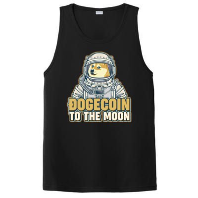 Astronaut Dogecoin To The Moon Crypto PosiCharge Competitor Tank