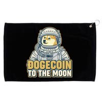 Astronaut Dogecoin To The Moon Crypto Grommeted Golf Towel