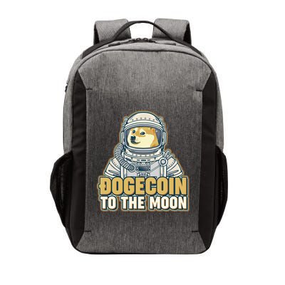 Astronaut Dogecoin To The Moon Crypto Vector Backpack