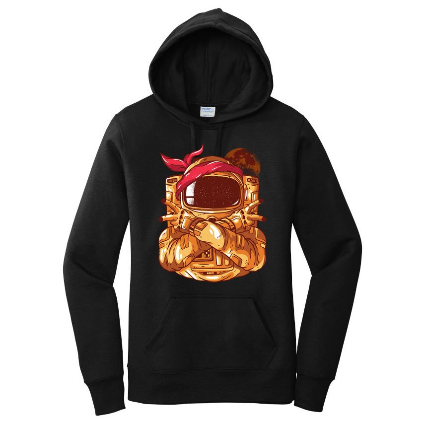 Astronaut Gangsta Women's Pullover Hoodie