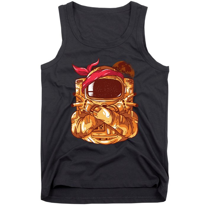 Astronaut Gangsta Tank Top