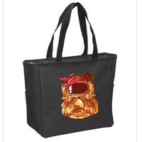 Astronaut Gangsta Zip Tote Bag