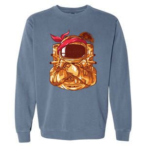 Astronaut Gangsta Garment-Dyed Sweatshirt