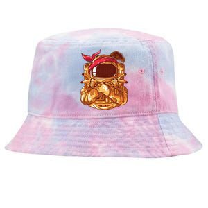 Astronaut Gangsta Tie-Dyed Bucket Hat