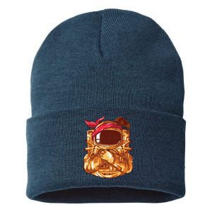 Astronaut Gangsta Sustainable Knit Beanie