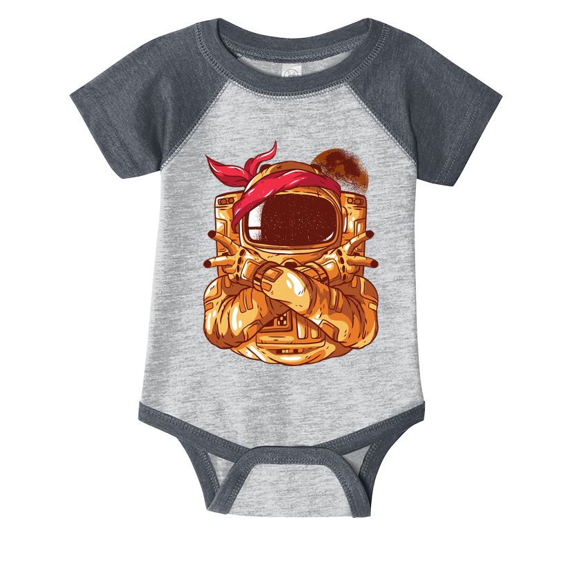 Astronaut Gangsta Infant Baby Jersey Bodysuit