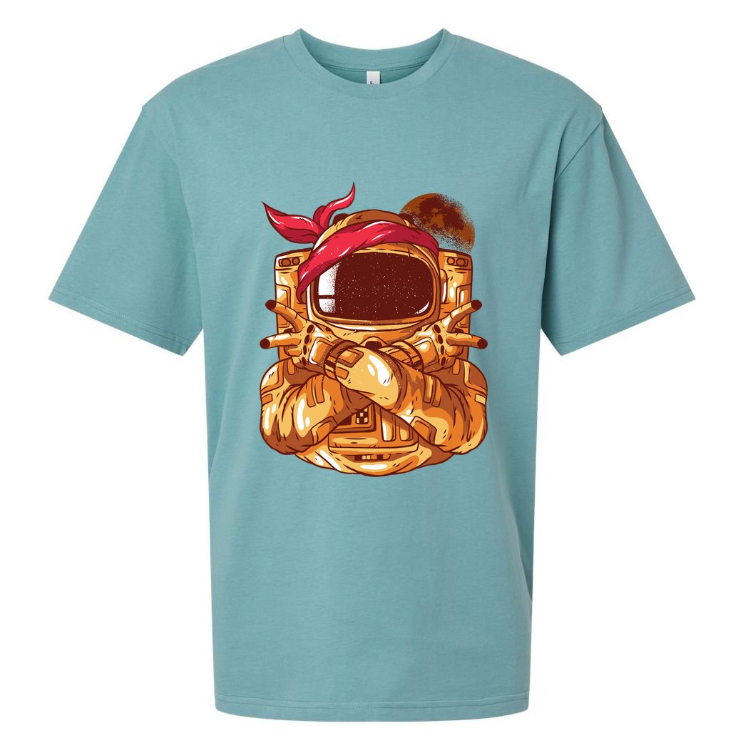 Astronaut Gangsta Sueded Cloud Jersey T-Shirt