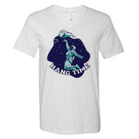 Astronaut Hang Time Basketball V-Neck T-Shirt