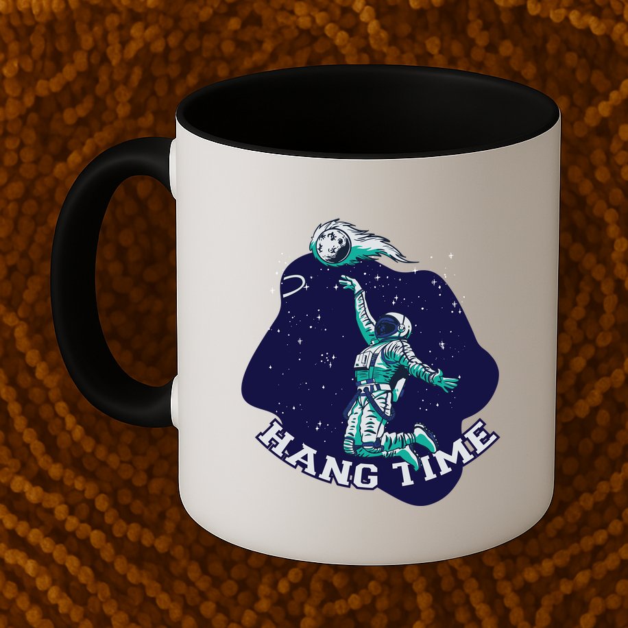 Astronaut Hang Time Basketball Mug