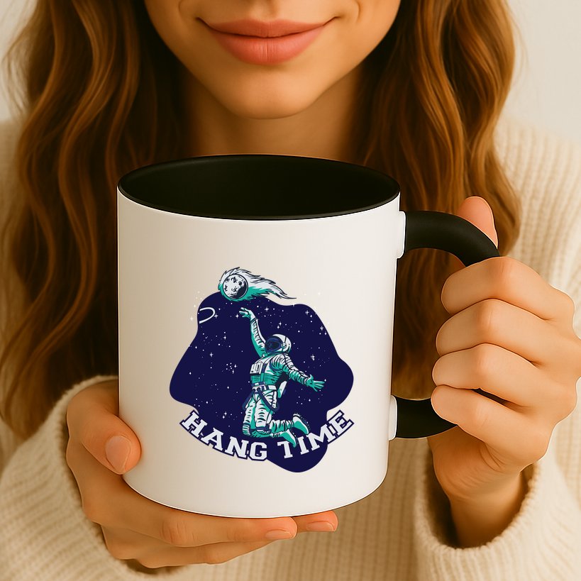 Astronaut Hang Time Basketball Mug