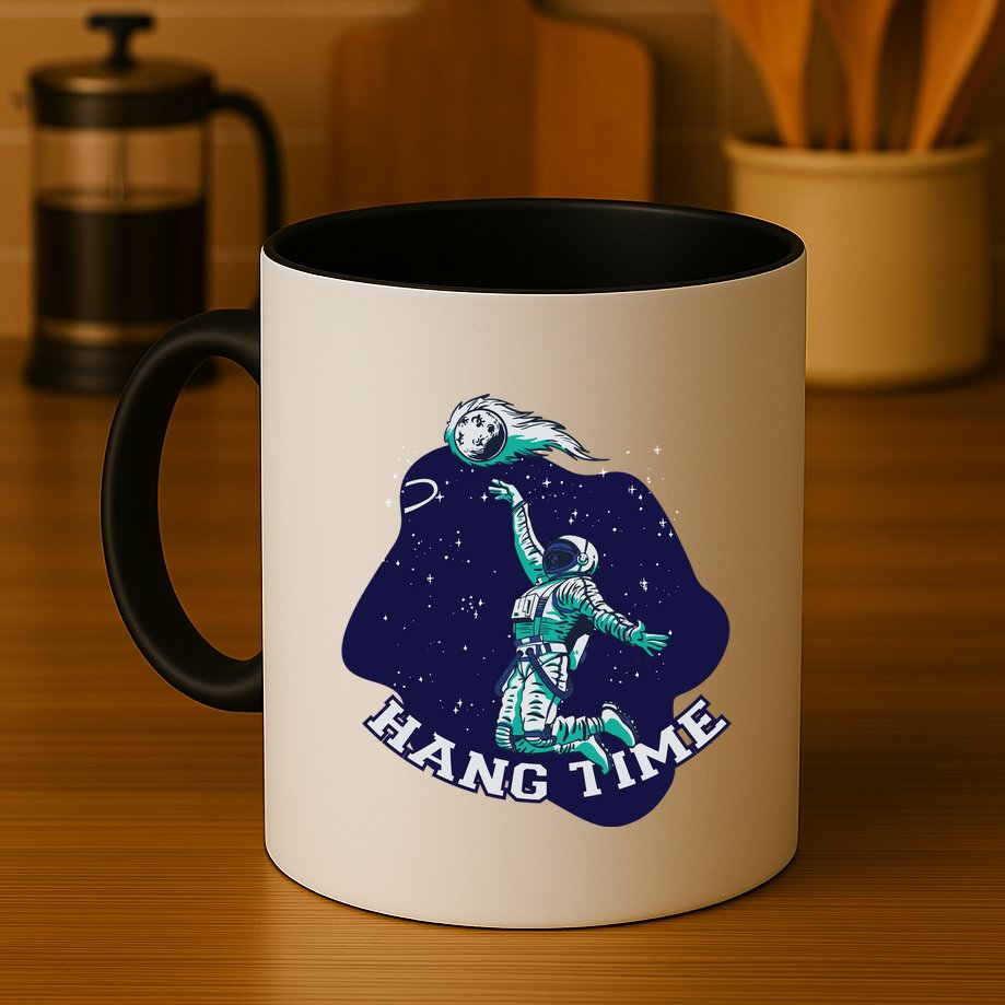 Astronaut Hang Time Basketball Mug