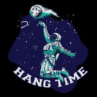 Astronaut Hang Time Basketball Youth Performance Sprint T-Shirt