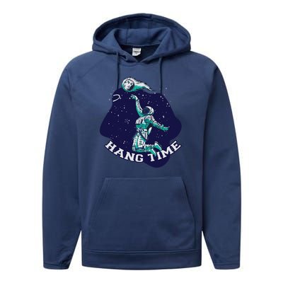 Astronaut Hang Time Basketball Performance Fleece Hoodie