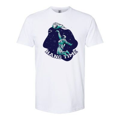 Astronaut Hang Time Basketball Softstyle® CVC T-Shirt