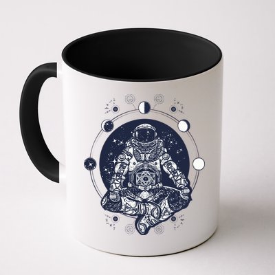 Astronaut in the lotus position Mug